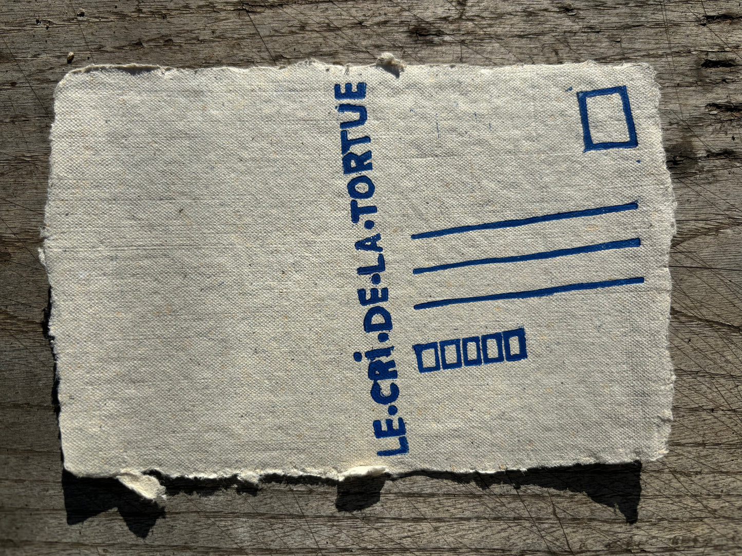 Petit Voilier - carte postale