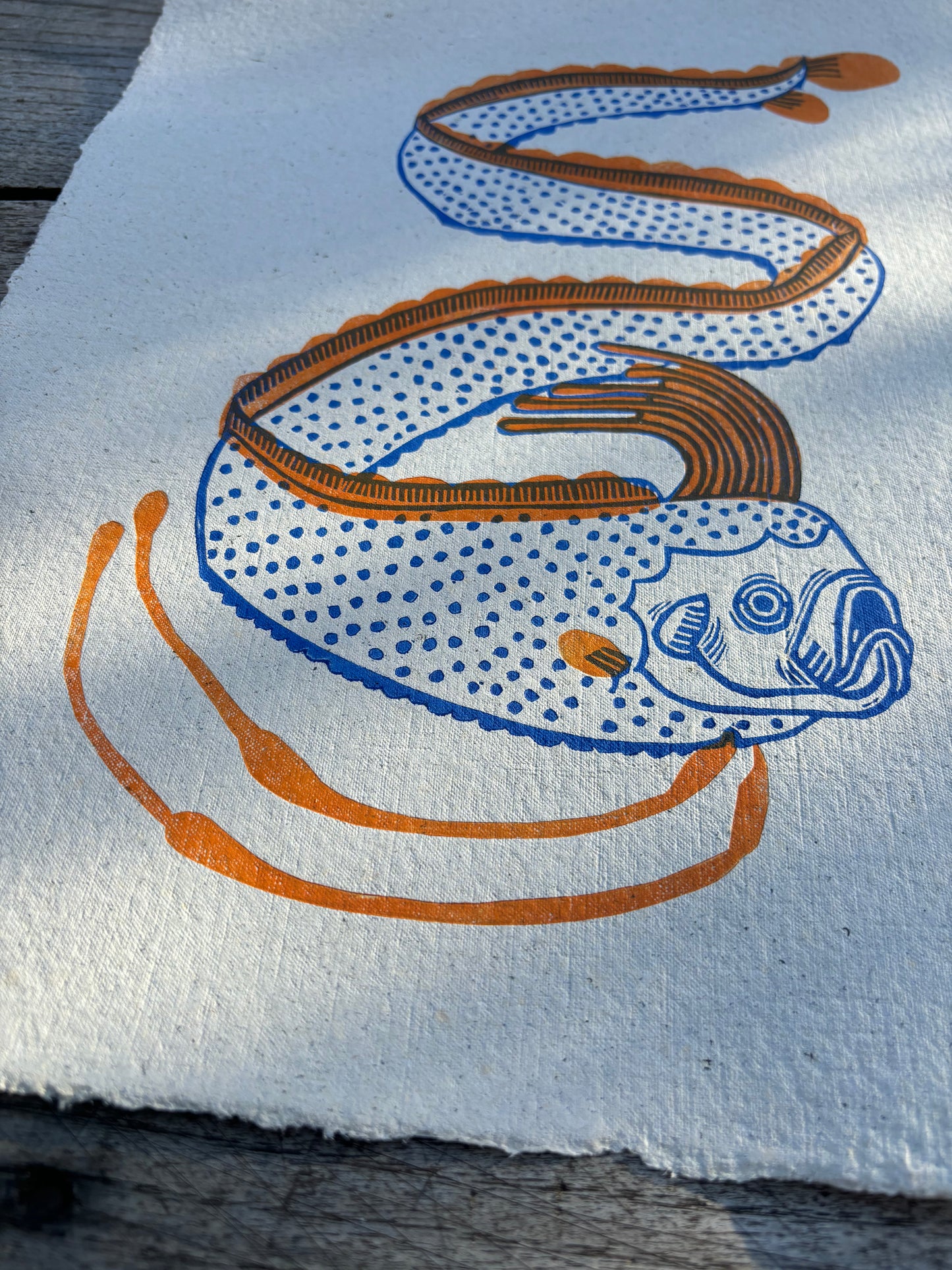 Régalec - linogravure