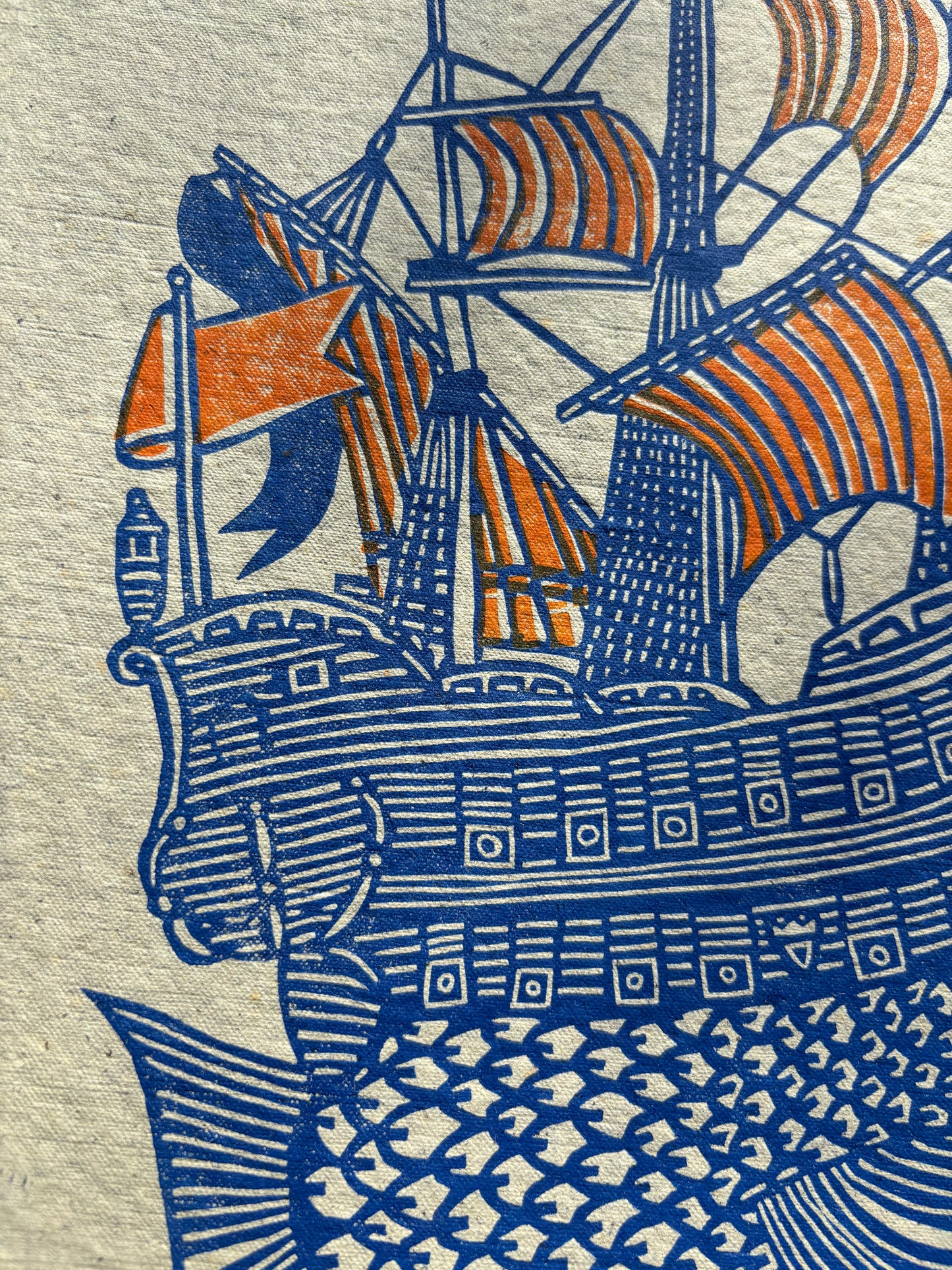 Luciano - linogravure