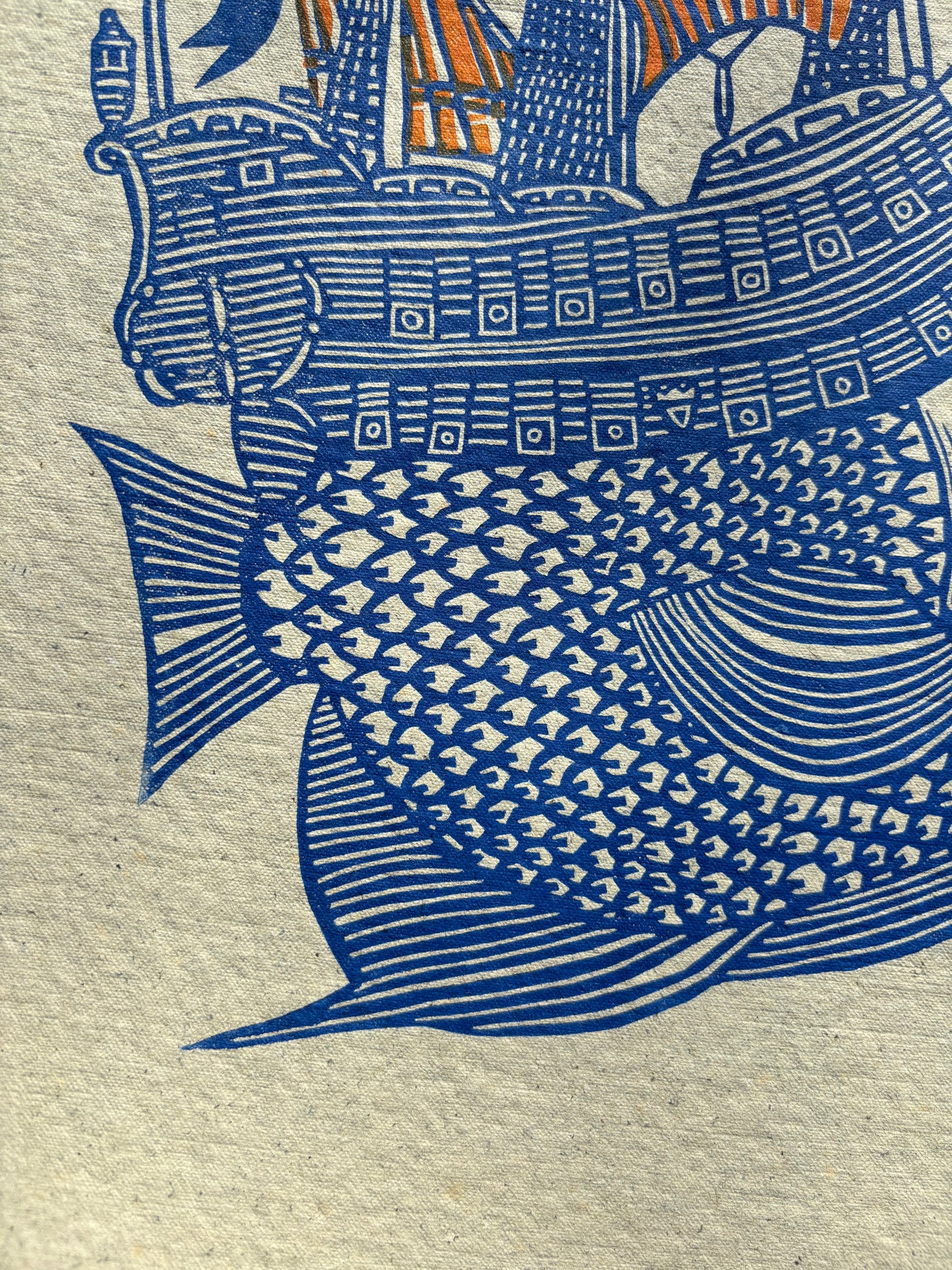 Luciano - linogravure